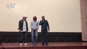 دیدار مردمی جواد عزتی و حامد محمدی بازیگر و کارگردان اکسیدان