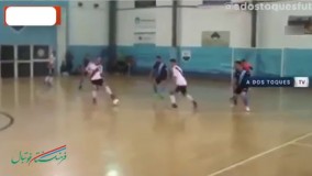 گل های زیبا در فوتسال