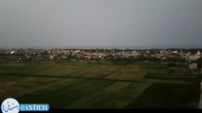 صداهای عجیب آسمان در روستای دربند آستارا