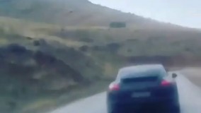 تصادف نیسان با پورشه