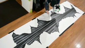 نقاشی3بعدی در خانه