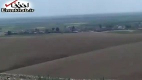 فیلم/ انفجار خودروی انتحاری «داعش» در آسمان