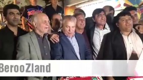 شیرین کاری علی پروین در تولدش