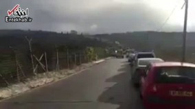 فیلم/ اولین ویدیو از حمله به نظامیان اسراییل در شهر قدس