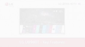 تلویزیون 3 بعدی 4K ال جی سری UB980 موجود در دی جی بانه