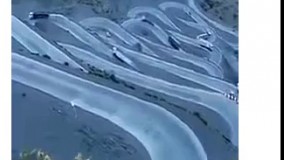 ﯾﮑﯽ ﺍﺯ ﭘﺮ ﭘﯿﭻ ﻭ ﺧﻢ ﺗﺮﯾﻦ ﺟﺎﺩﻩ ﻫﺎﯼ ﺟﻬﺎﻥ ﺩﺭ ﺍﺭﺗﻔﺎﻋﺎﺕ ﻣﺮﺯﯼ ( ﺁﺭﮊﺍﻧﺘﯿﻦ - ﺷﯿﻠﯽ)