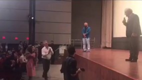 شوخی های جالب مهران مدیری با مخاطبان پردیس تماشا