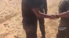 غنیمت گرفتن تانک داعش توسط روسها و تحویل آن به سوریها 