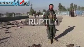  فیلم/ انفجار انتحاری در جلال‌آباد افغانستان