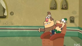 انیمیشن جدید دیرین دیرین : حیای گربه