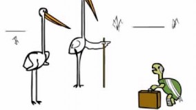 سروش رضایی یوتویوب-ان در مزایای سکوت - لک لک و لاکپشت