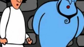 علاءدین و غول چراغ در غار جادو _ Aladin in magic cave !