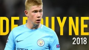 کوین دی بروین نابغه ای در بازی 2017/18