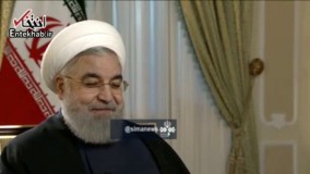 فیلم/ پاسخ روحانی به سوال رشيدپور درباره حضور در مناطق زلزله‌زده با خودروی ضدگلوله