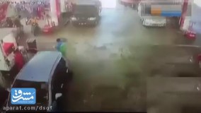 عاقبت استفاده از موبایل در پمپ گاز