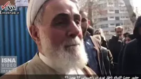 فیلم/ ناطق نوری: مردم از تهدیدهای بیرونی نمی هراسند