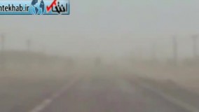  فیلم/ طوفان شن در ریگان و مسدود شدن راه ارتباطی ۵۰ روستا