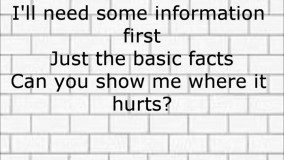 دانلود آهنگ Pink Floyd- Comfortably Numb with lyrics