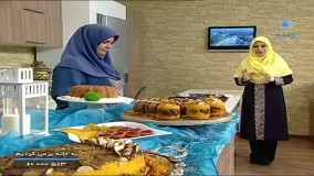 پخت ته چین مرغ و بادمجان خانگی 