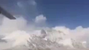 فیلم/ عملیات جستجوی هواپیمای مسافربری در ارتفاعات دنا