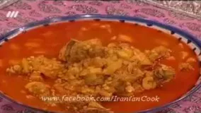 خورش ریواس و لپه