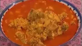 خورشت ریواس با لپه