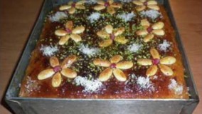 کیک باقلوا یه تیکه 