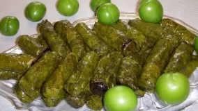 طرز تهیه دلمه برگ مو 