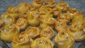 طرز تهیه باقلوا پیچ قزوین 