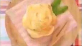 طرز تهیه اسنک زیبا به شکل گل 