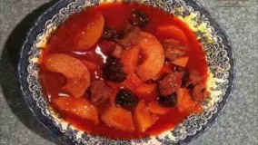 خورش به با مرغ