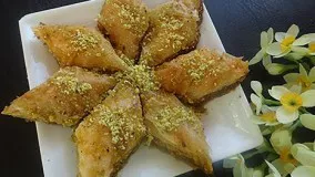 طرز تهیۀ باقلوا توسط farzifood.com