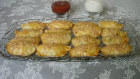 پیراشکی آسان و راحت خانگی 