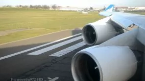 دانلودEPIC Pratt & Whitney ROAR!! Boeing 747 TAKE OFF from Paris