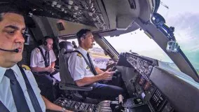  دانلود فیلم داخل کابین Piloting Boeing 747 out of Paris