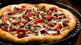  آموزش درست کردن پیتزای تنوری روی منقل