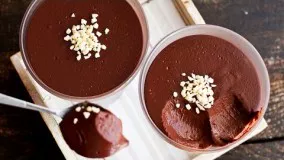 طرز تهیه پودینگ شکلاتی 