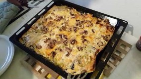 پیتزا پرملات خانگی در فر