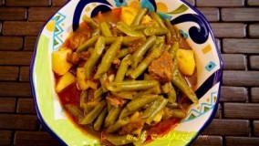 -خوراک لوبیا سبز - آموزش آسان وراحت خانگی 