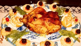 آموزش مرغ شكم پر سنتي (روستايي)توسط پروانه جوادی