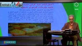 فیلم/ کنایه جالب رضا رفیع درباره واردات بادام هندی به کشور