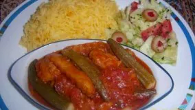 Khoresht Bamiyeh - خورشت بامیه