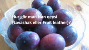 طرز تهیه لواشک آلو خوشمزه و آسون خانگی