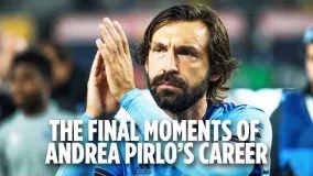 Final moments of Andrea Pirlo's career | #GrazieMaestro