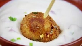 پیراشکی سیب زمینی توپ قلقلی 