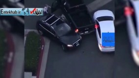 فیلم/ تعقیب و گریز سارق فراری پس از سرقت عجیب در کالیفرنیا