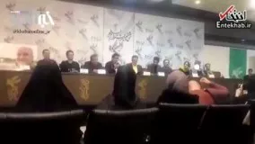 فیلم/ ️کارگردان ماهورا: تک خوانی زن را از فیلم حذف نمیکنم، اینطور که شما گفتید ترسیدم!