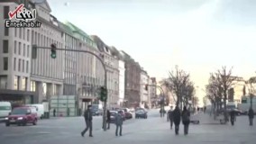 فیلم/ مرسدس بنز نامرئی در خیابان های آلمان!