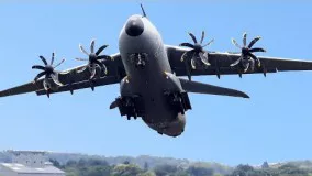 Super Heavy New Plane Capable of Almost Vertical Take Off ! Airbus A400M Atlas