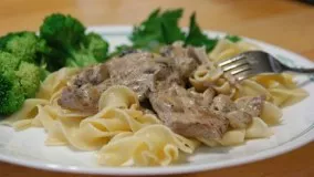 How To Make Beef Stroganoff - آموزش درست کردن بیف استروگانف